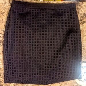 5/$25. Banana Republic Purple Flower Petal Eyelet Skirt